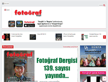 Tablet Screenshot of fotografdergisi.com
